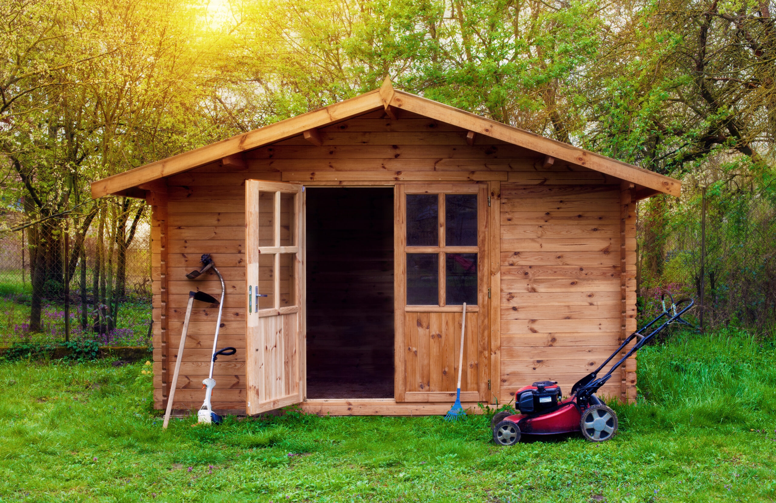 8 причин, по которым деревянный садовый навес - отличный выбор - Evergreen  Garden Shed